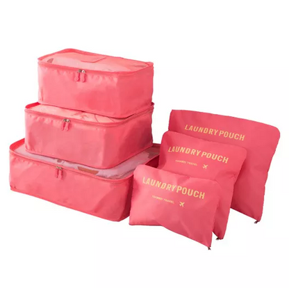 ORGANIZADOR DE ROPA PARA VIAJE X 6 UNI
