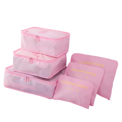 ORGANIZADOR DE ROPA PARA VIAJE X 6 UNI