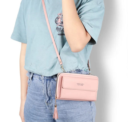 Bolso Billetera Cruzada con Correa