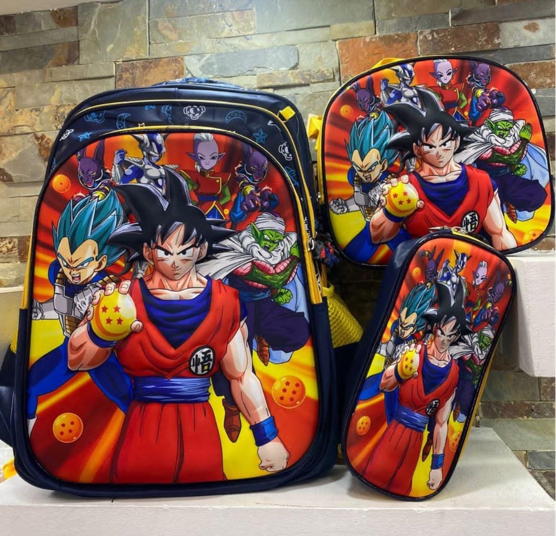 Kit escolar para niño maleta cartuchera